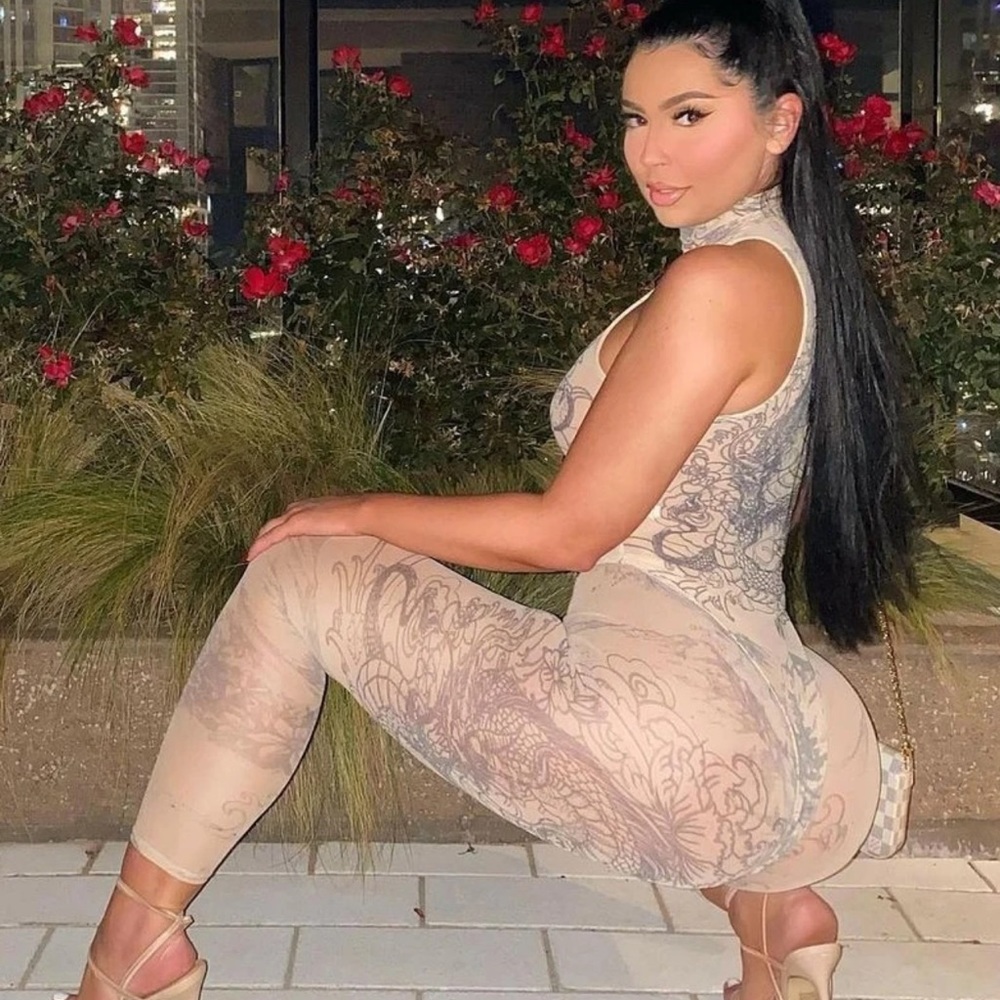 Mesh legging set